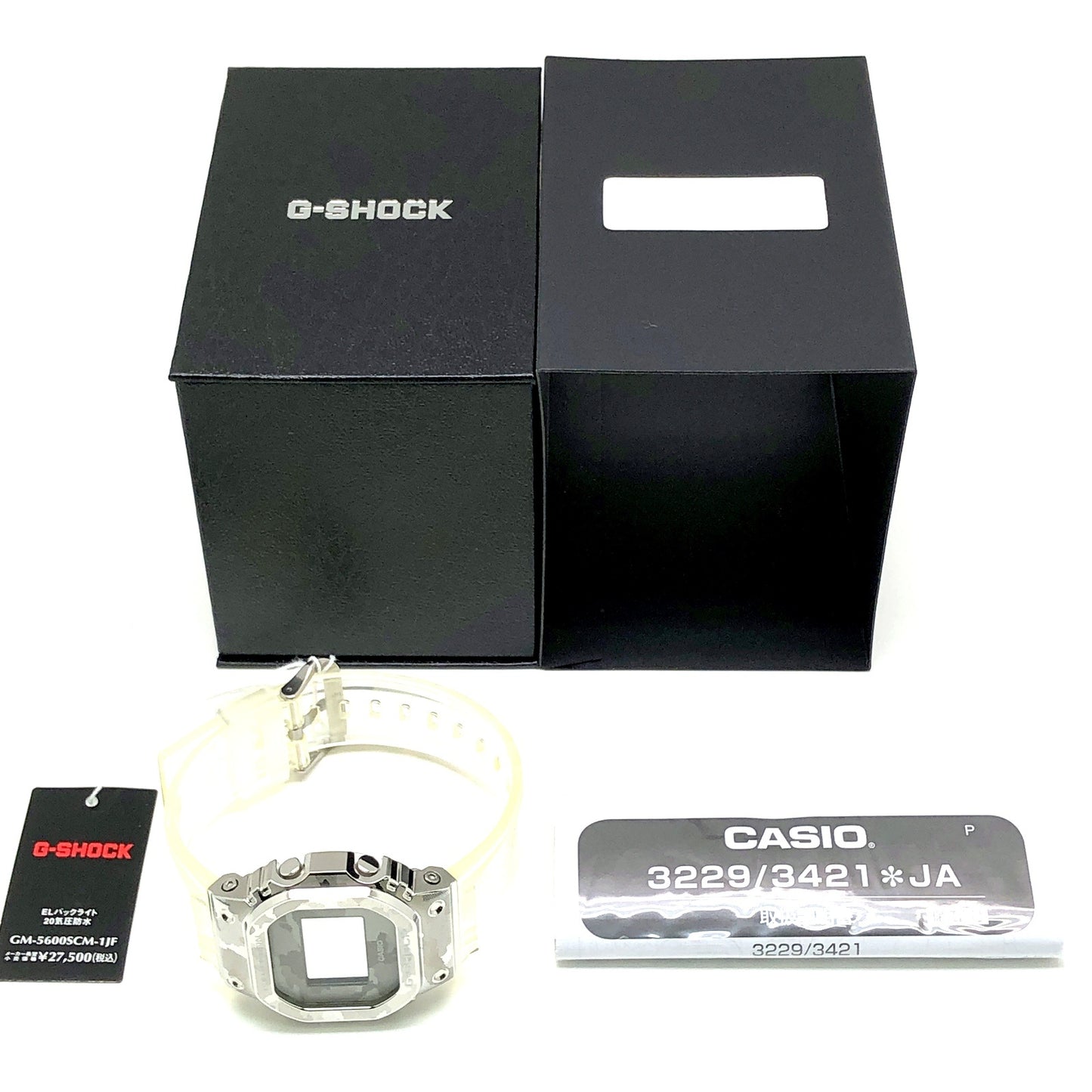GM-5600SCM-1 メタルカバードシリーズ スケルトン カモフラ―ジュ