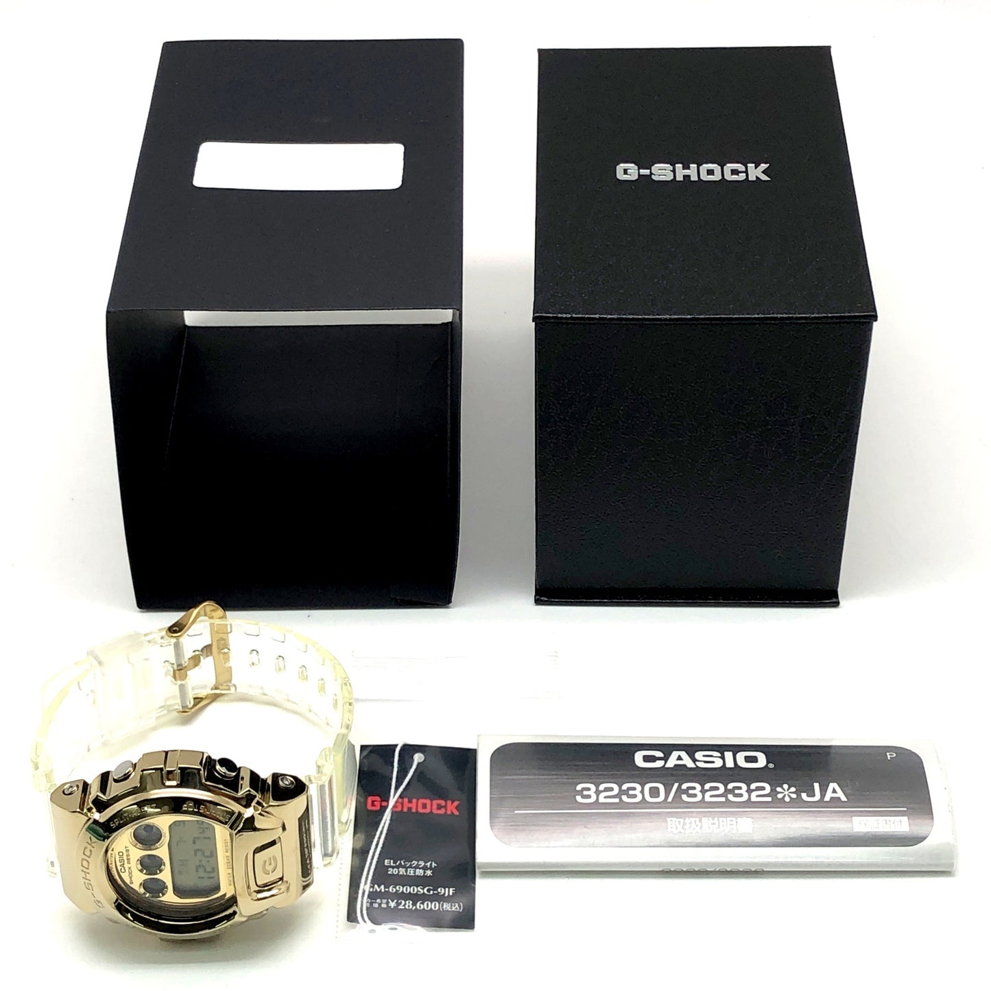 GM-6900SG-9 メタルカバードシリーズ ゴールド スケルトン