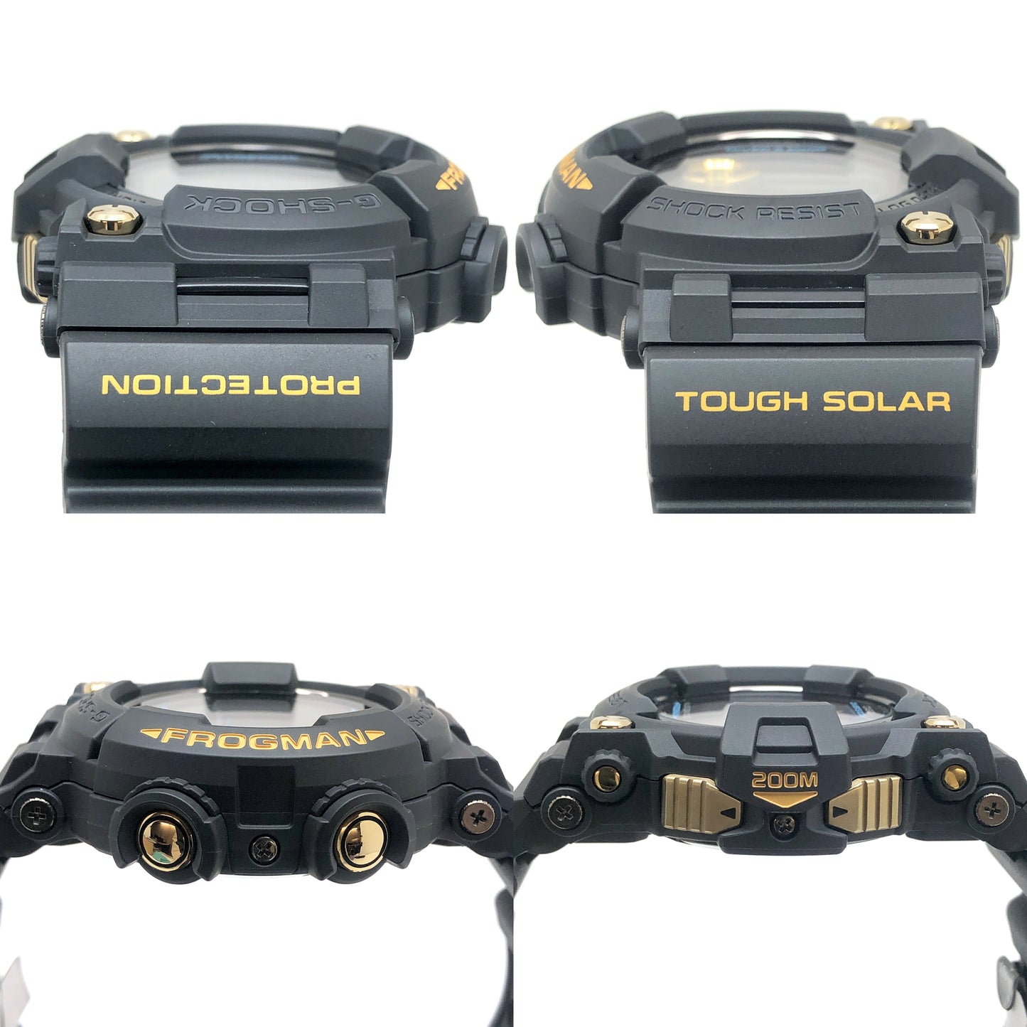 GWF-1000G-1 フロッグマン 電波ソーラー黒金蛙
