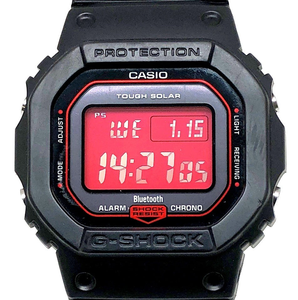 GW-B5600AR-1 ブラック&レッドシリーズ