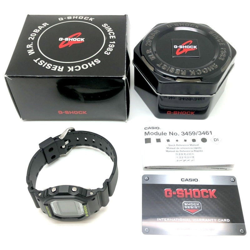 GW-B5600DC-1 ブラック&イエローシリーズ