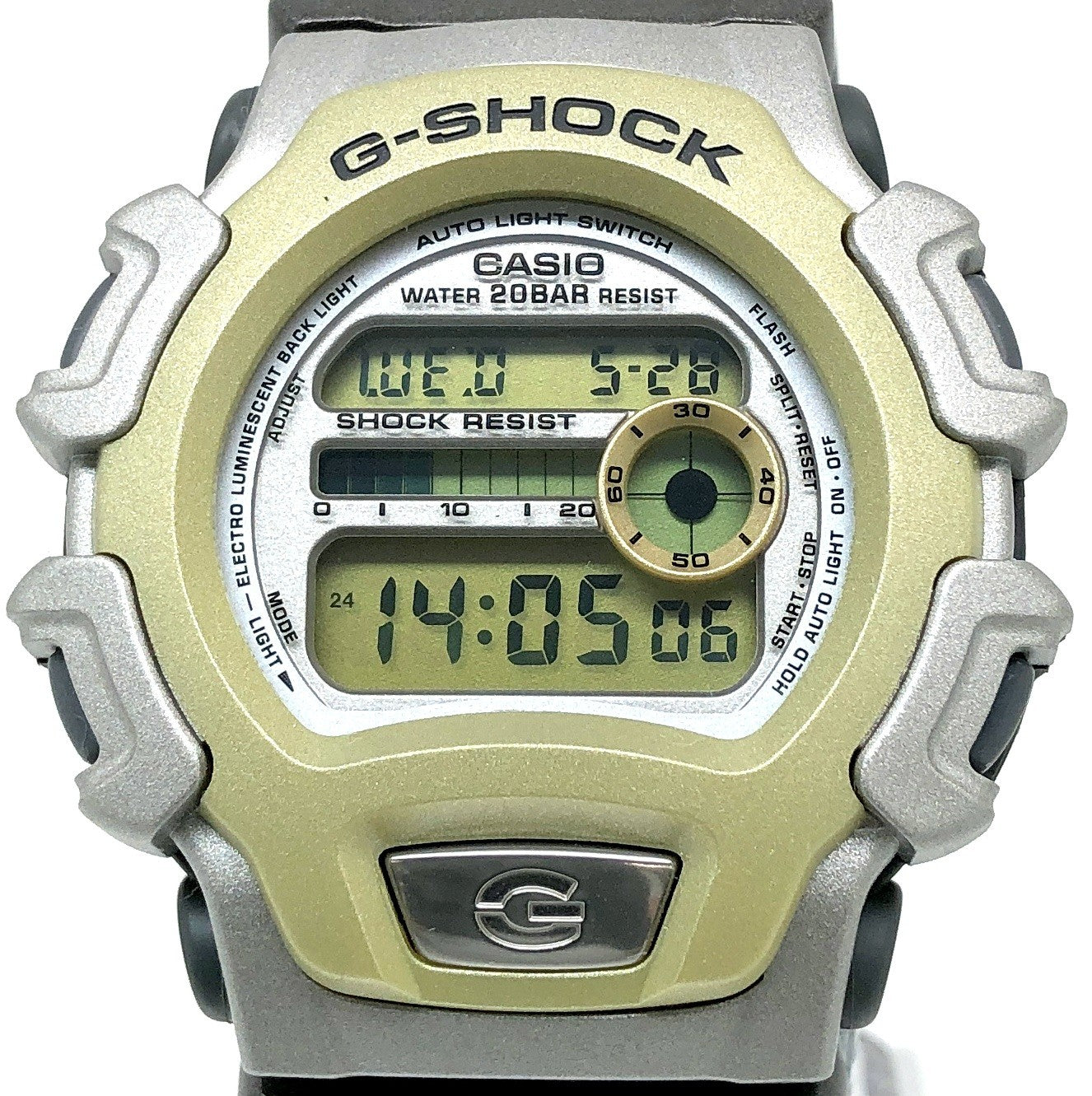 DW-004X-9BT エクストリーム メタリック シルバー×ゴールド