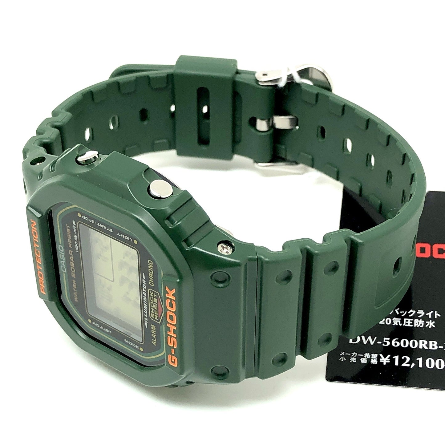 DW-5600RB-3 復刻グリーンスピード 初期カラーリバイバルモデル