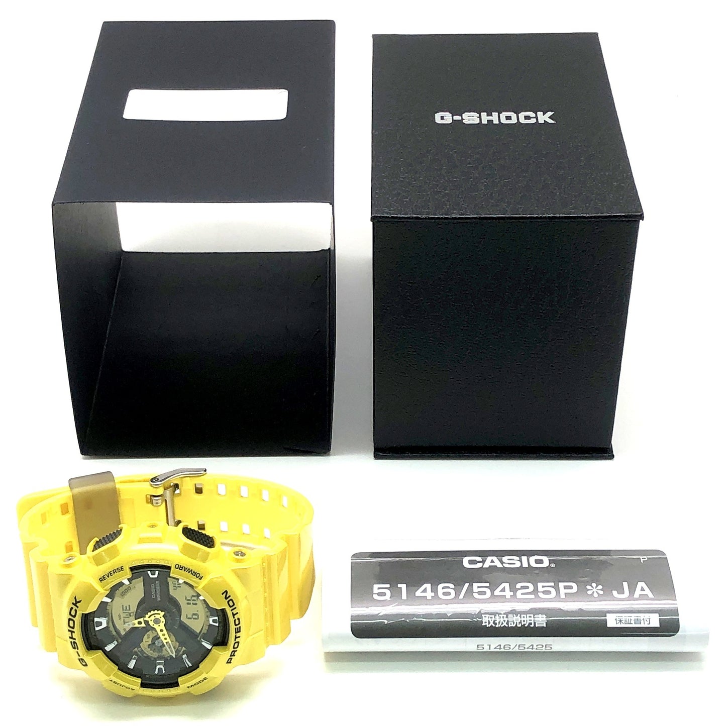 GA-110NM-9 イエローメタリックカラー