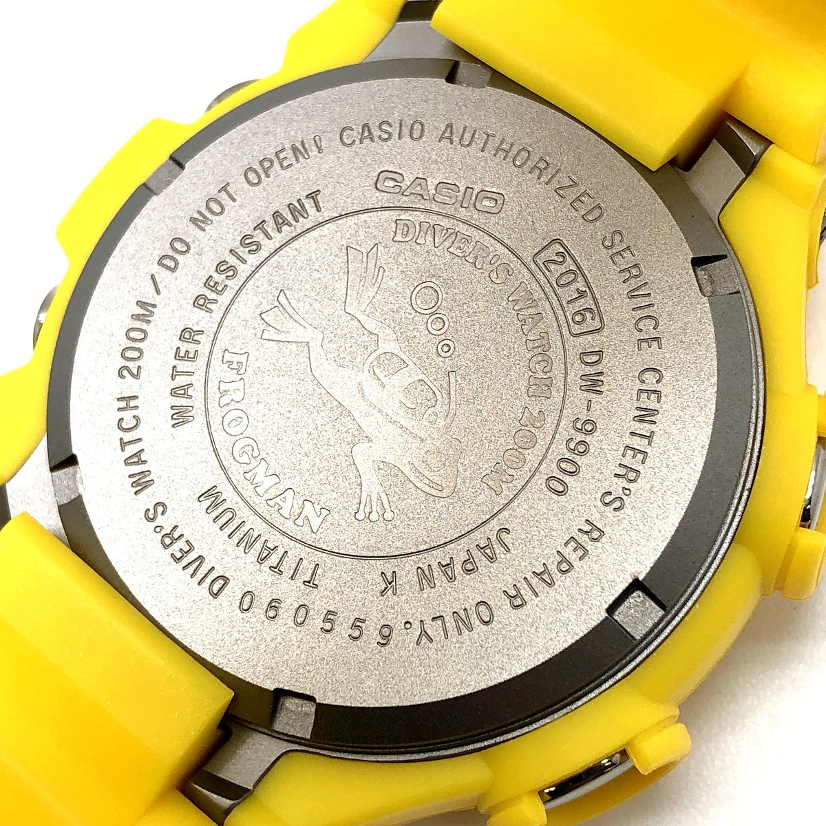 DW-9900GF-9 3代目 フロッグマン イエローメタリック