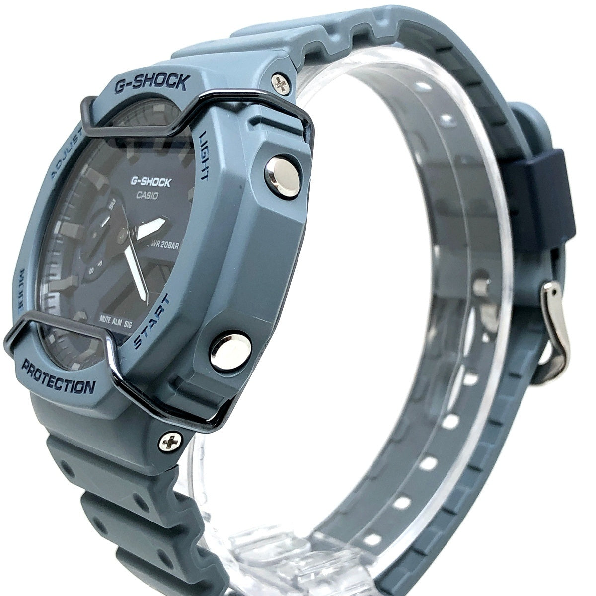 GA-2100PT-2A トーンオントーンシリーズ アイスグレー