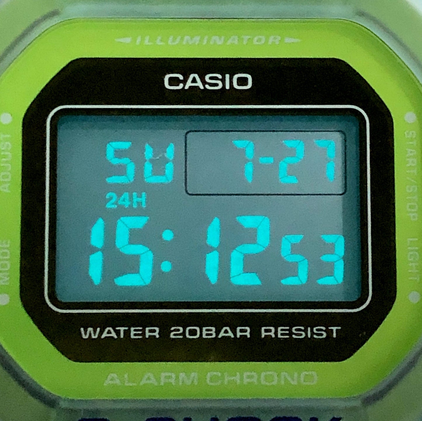 DW-5600LS-2 カラースケルトンシリーズ
