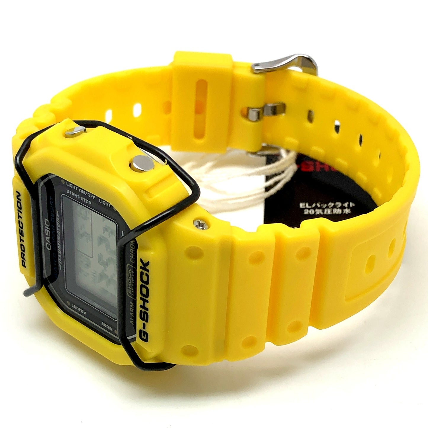 DW-5600P-9 プロテクター搭載 復刻スピード イエロー