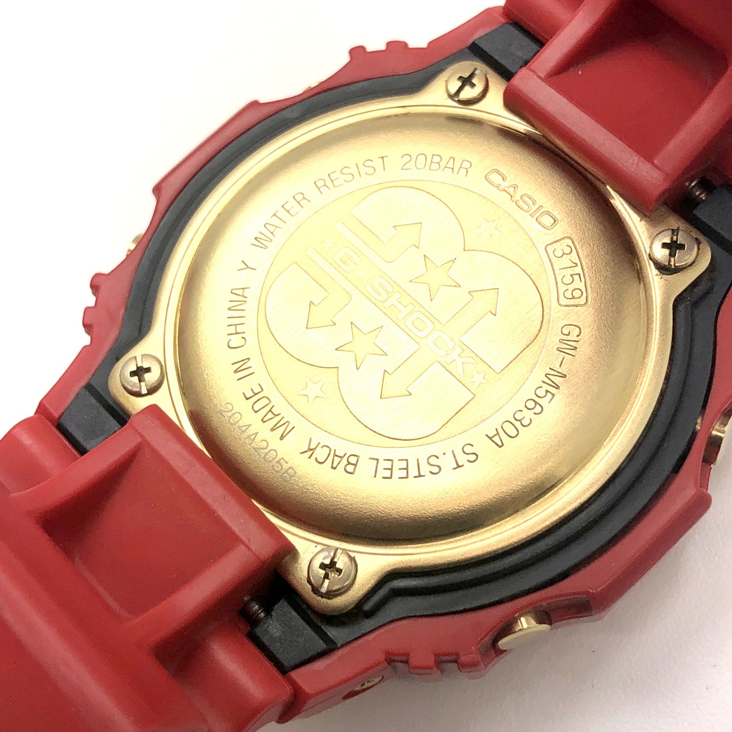GW-M5630A-4 Gショック誕生30周年記念 ライジングレッド