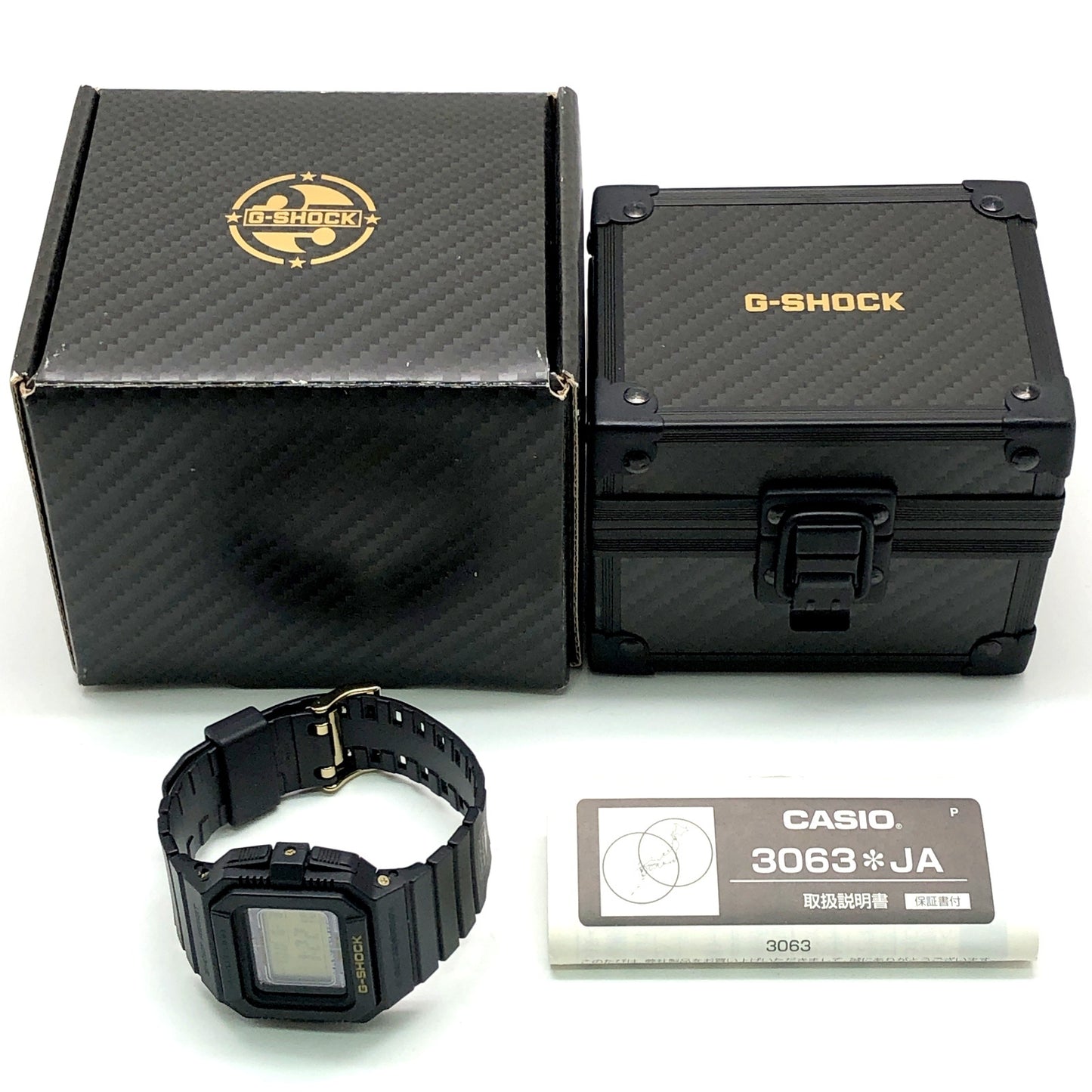 GW-5525A-1 Gショック25周年記念 ドーンブラック