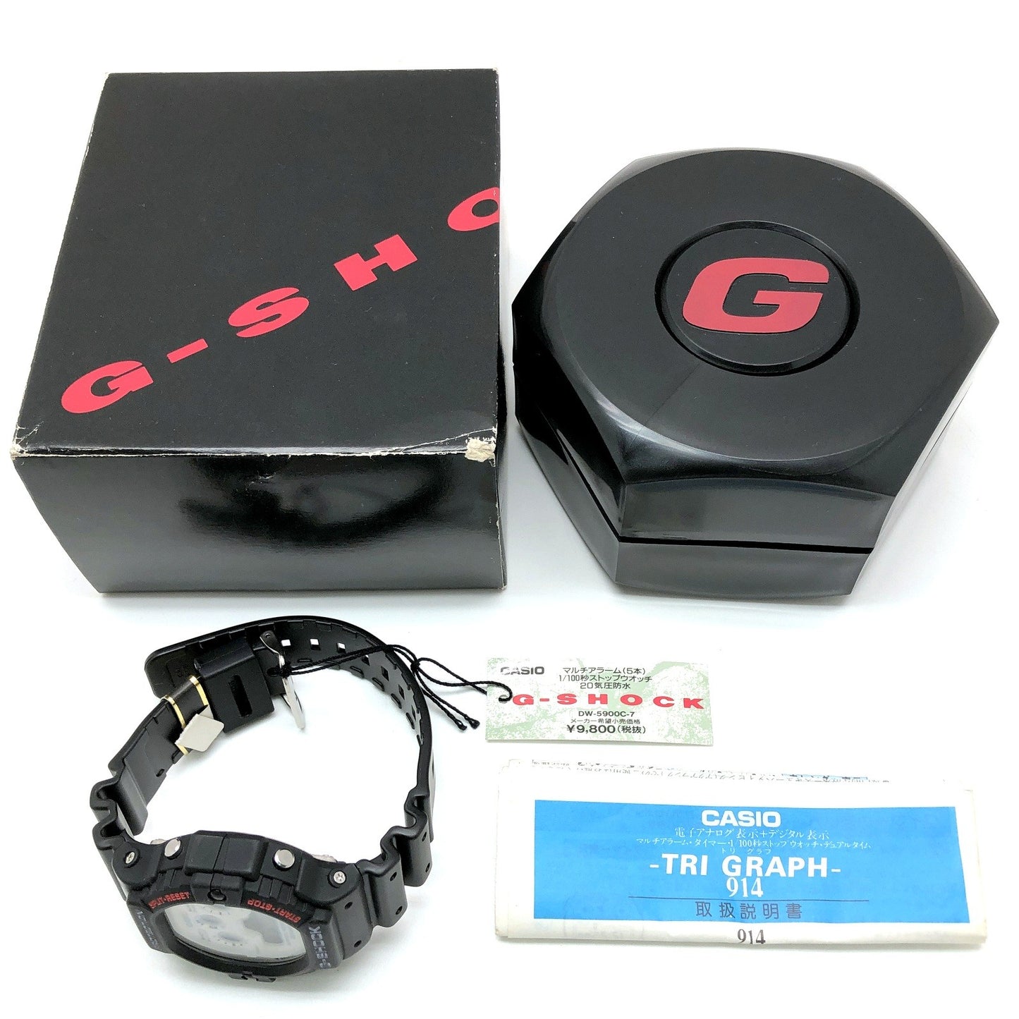 DW-5900C-7 液晶グラフィック搭載 初代3つ目モデル