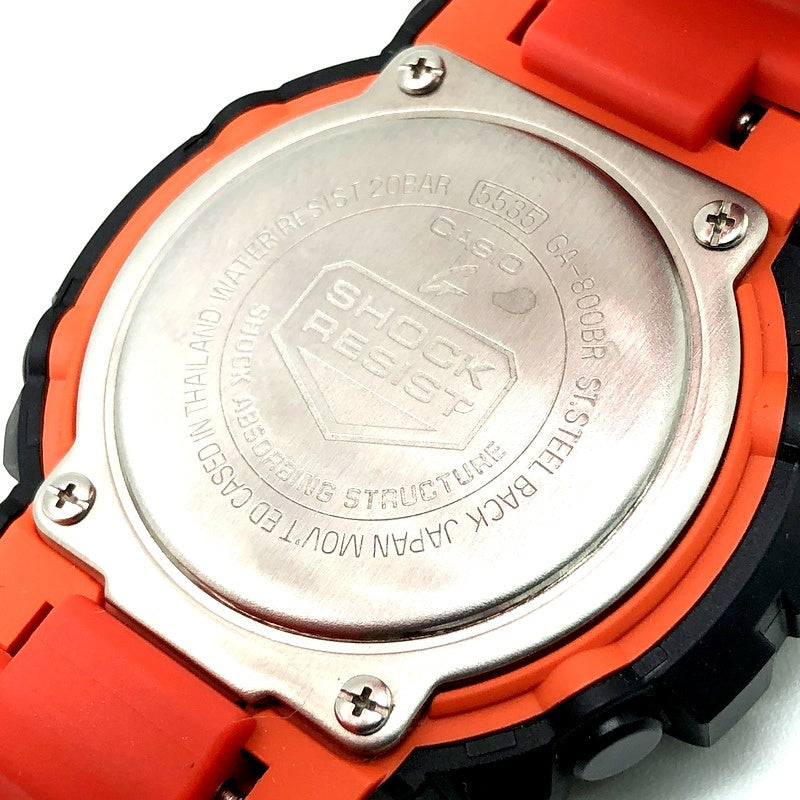 GA-800BR-1A ブライトオレンジカラー ミッドサイズモデル