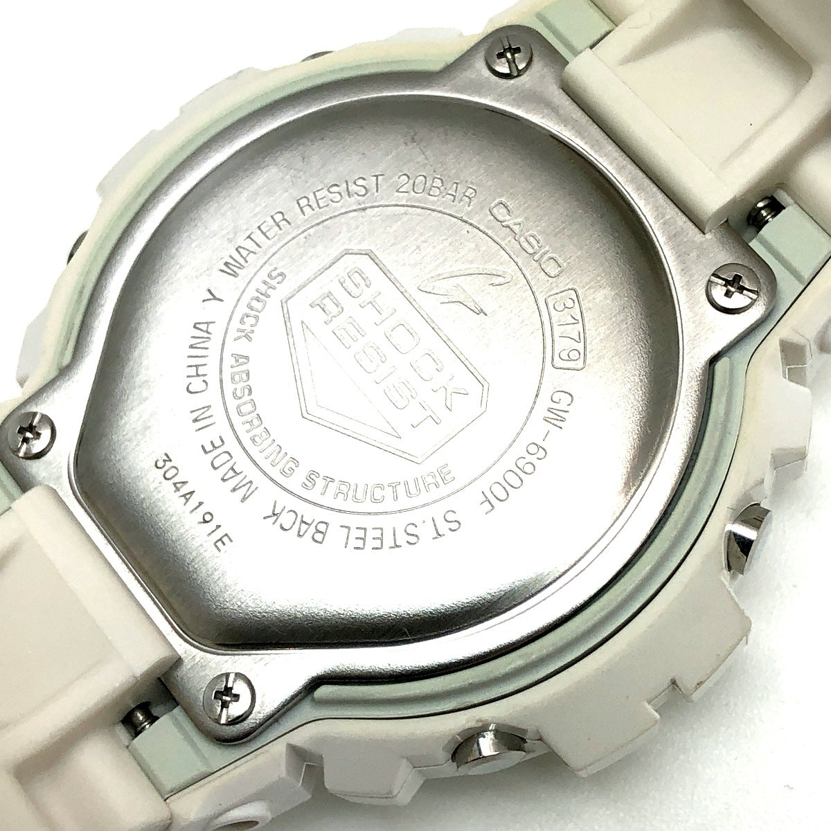 GW-6900F-7 電波ソーラー搭載 赤液晶