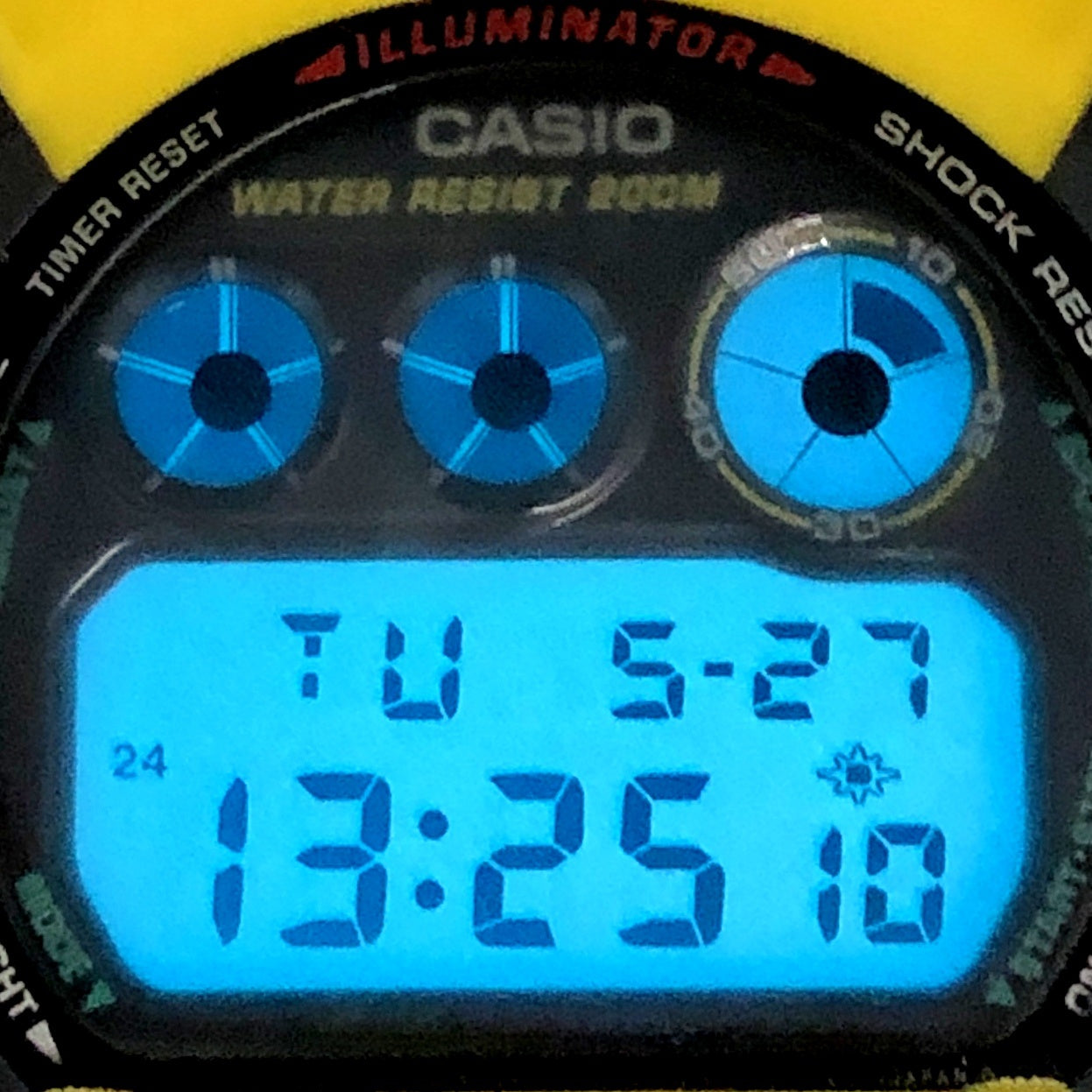 DW-002R-9V ラスタカラー レゲエモデル
