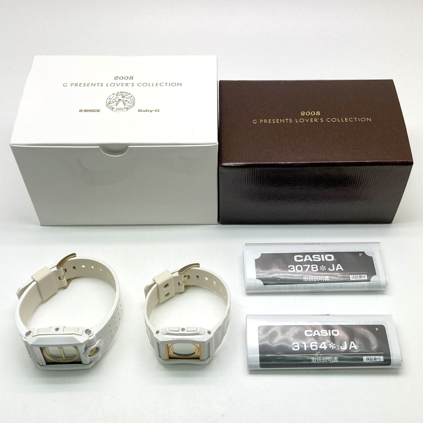 LOV-08B-7 ラバコレ2008 ホワイト×ゴールド