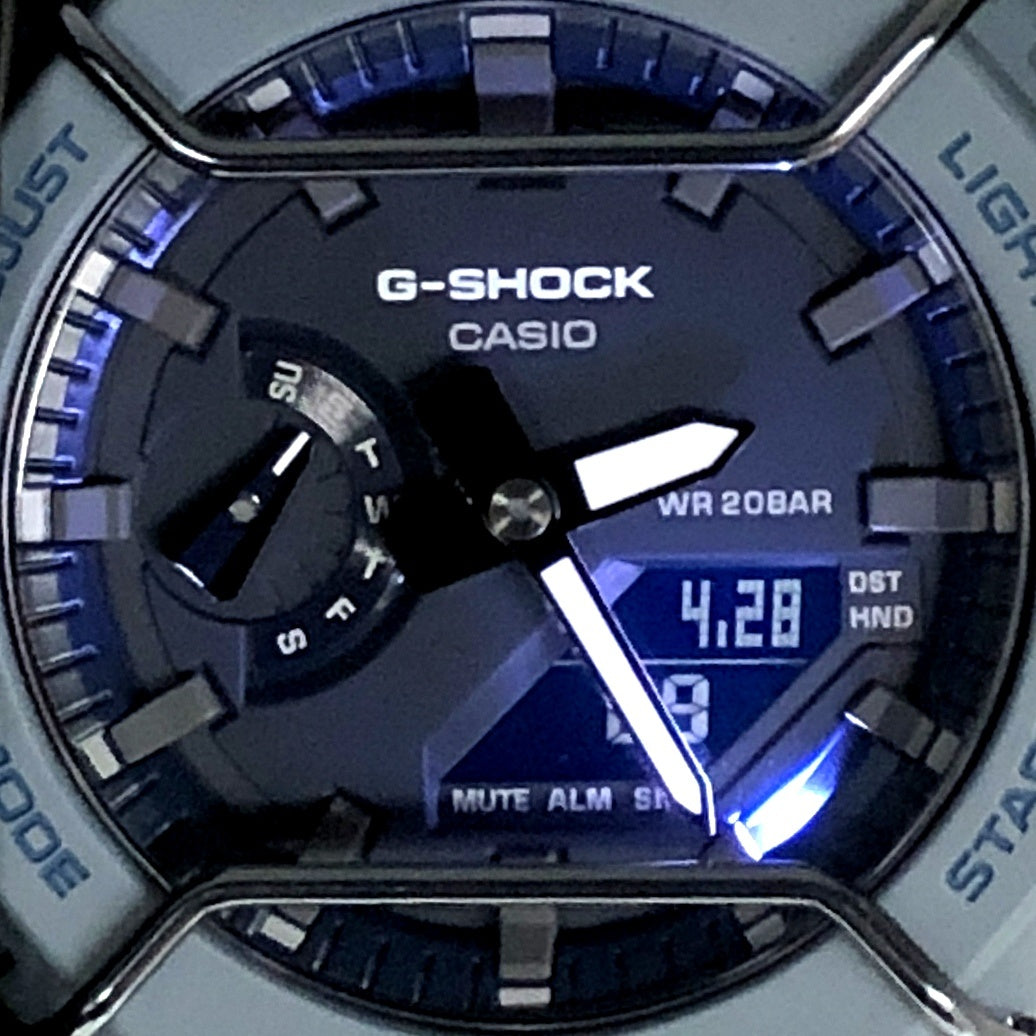 GA-2100PT-2A トーンオントーンシリーズ アイスグレー