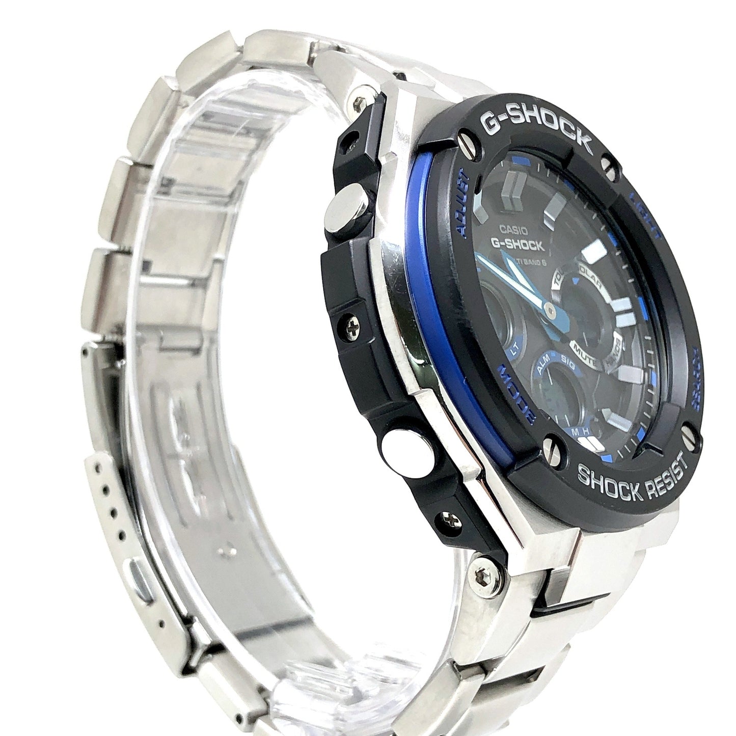 GST-W100D-1A2 Gスチール 電波ソーラーモデル
