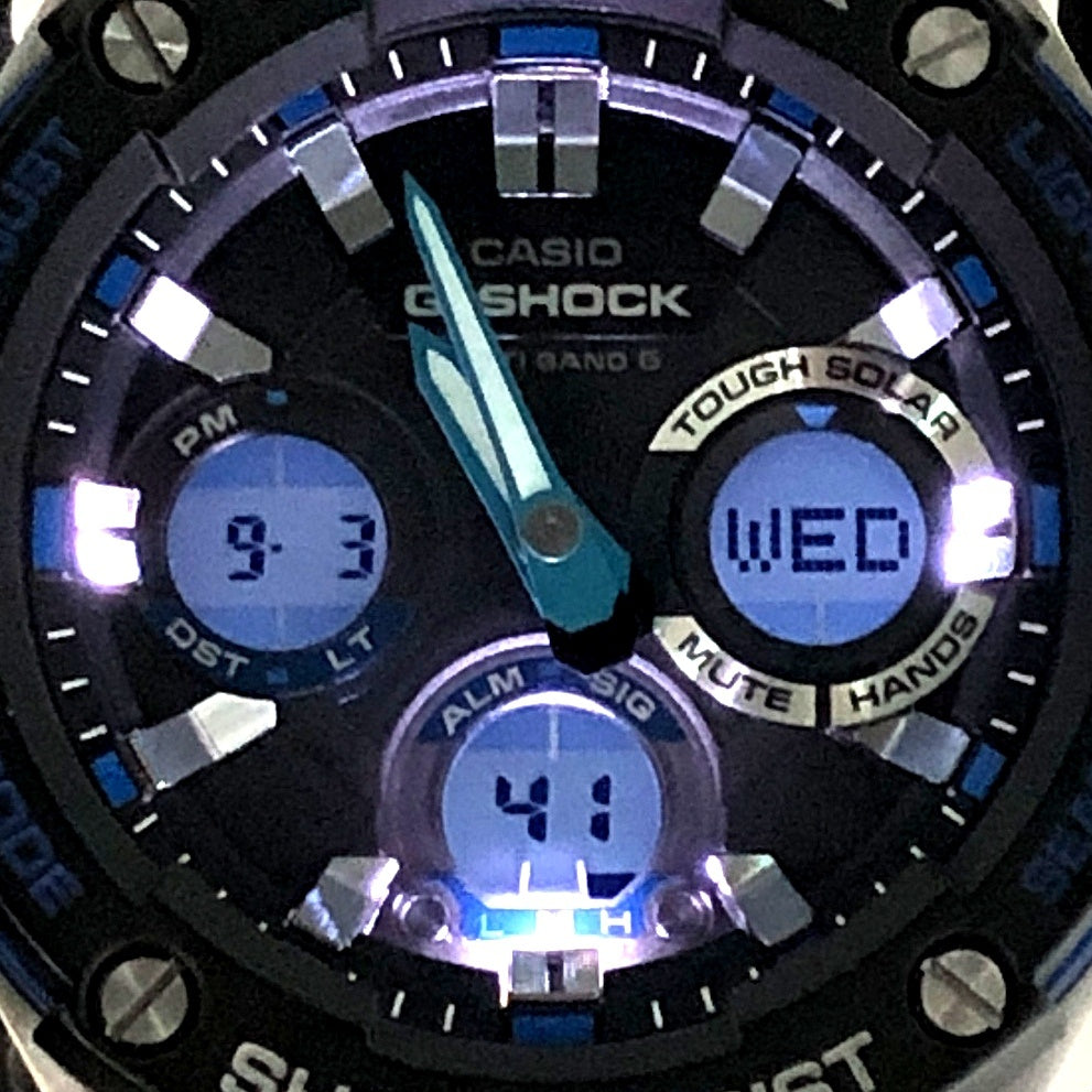 GST-W100D-1A2 Gスチール 電波ソーラーモデル