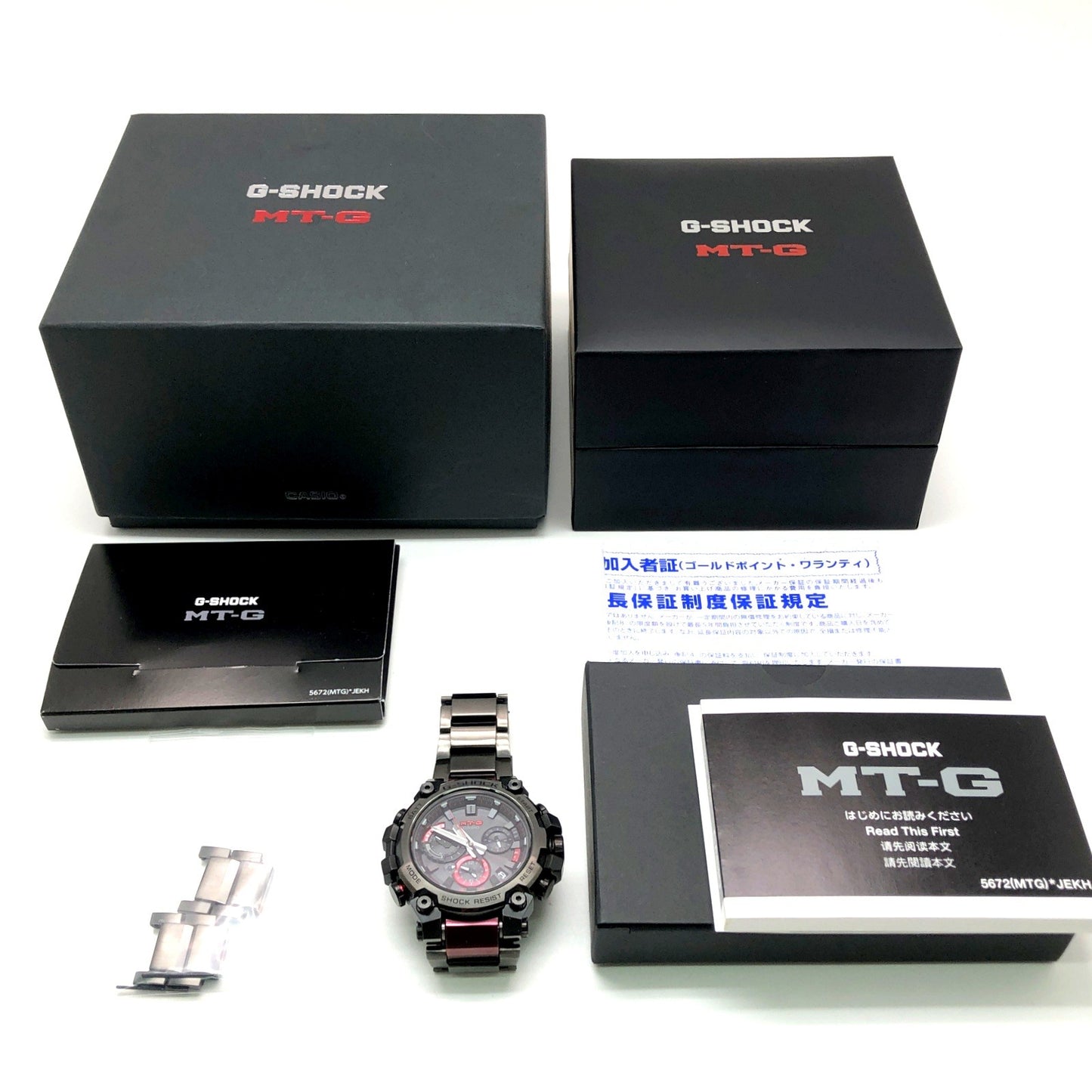 MTG-B3000BD-1A MT-G 電波ソーラー デュアルコアガード構造