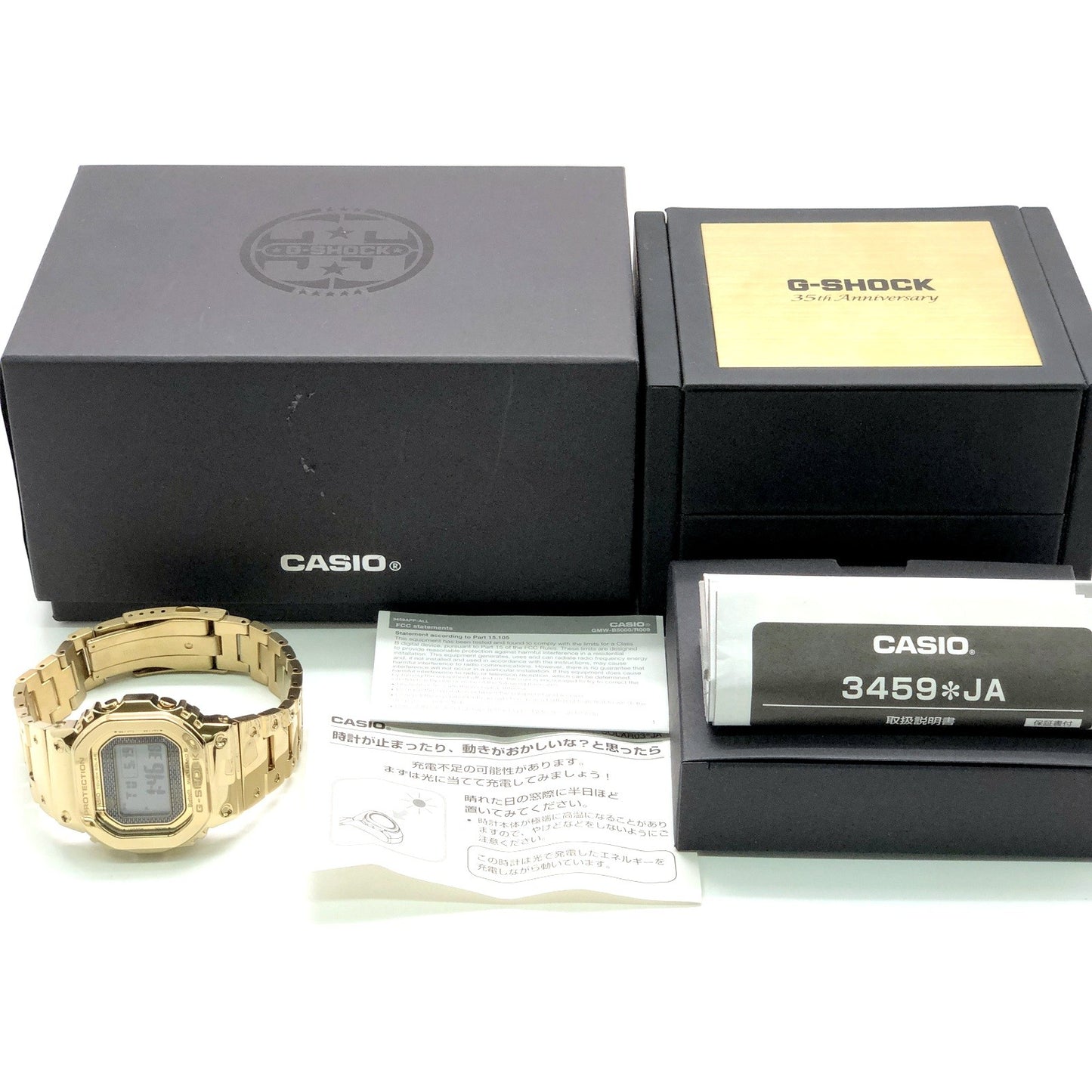 GMW-B5000TFG-9 35周年記 限定 フルメタル ゴールド