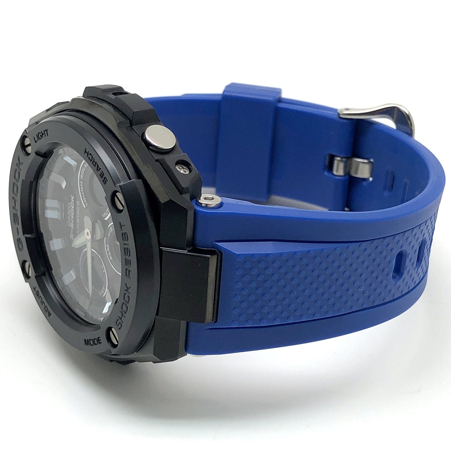 GST-W300G-2A1 G-STEEL ミッドサイズモデル ブラック×ブルー