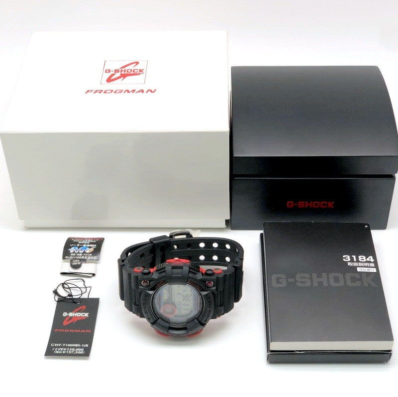 GWF-T1000BS-1JR 世界限定200本 バーセルワールド2011 チタンフロッグマン 人工ルビー