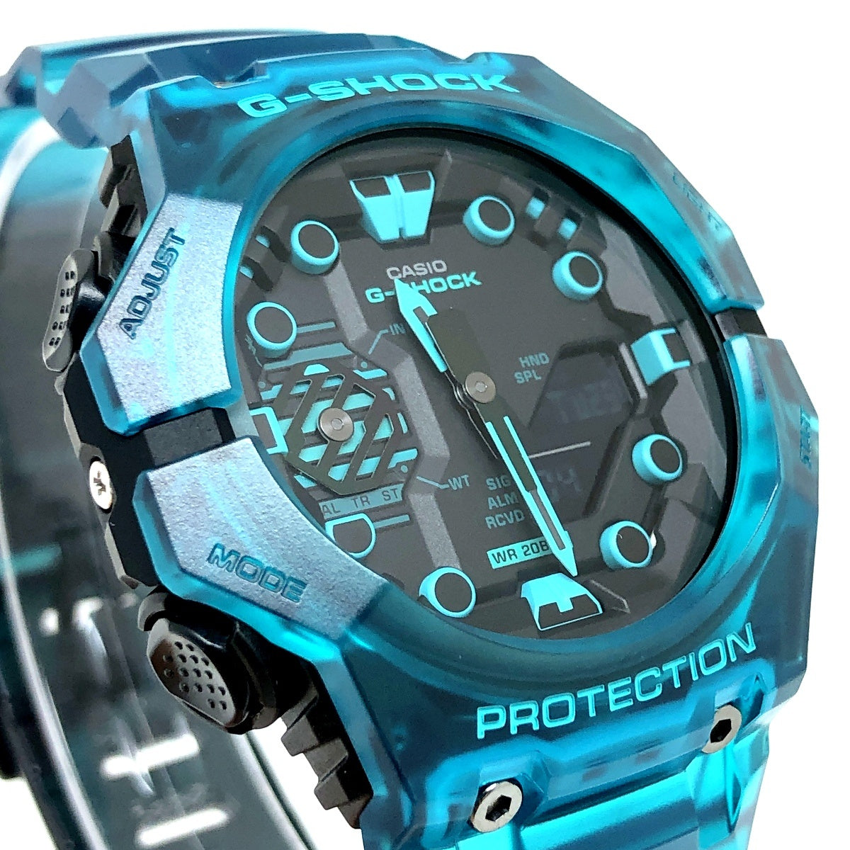GA-B001G-2A スケルトンカラー Bluetooth搭載