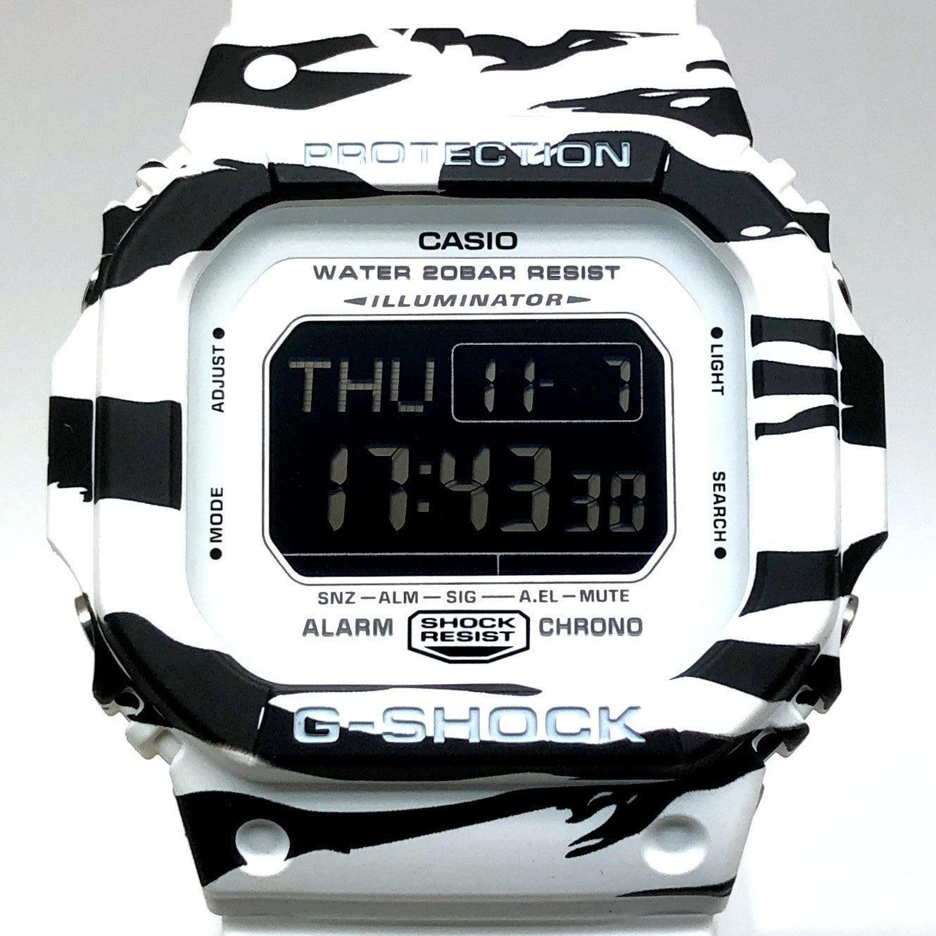 G-SHOCK】Black and brilliant white series GA-2100WD-1AJF