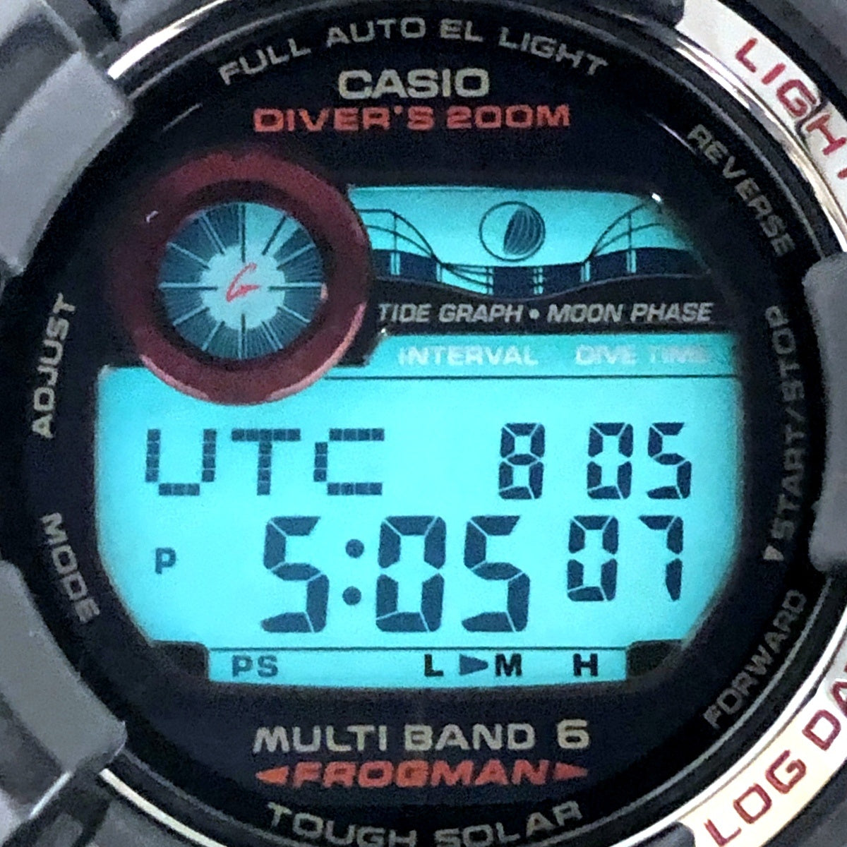 GWF-1000BS-1 フロッグマン ダークレッド