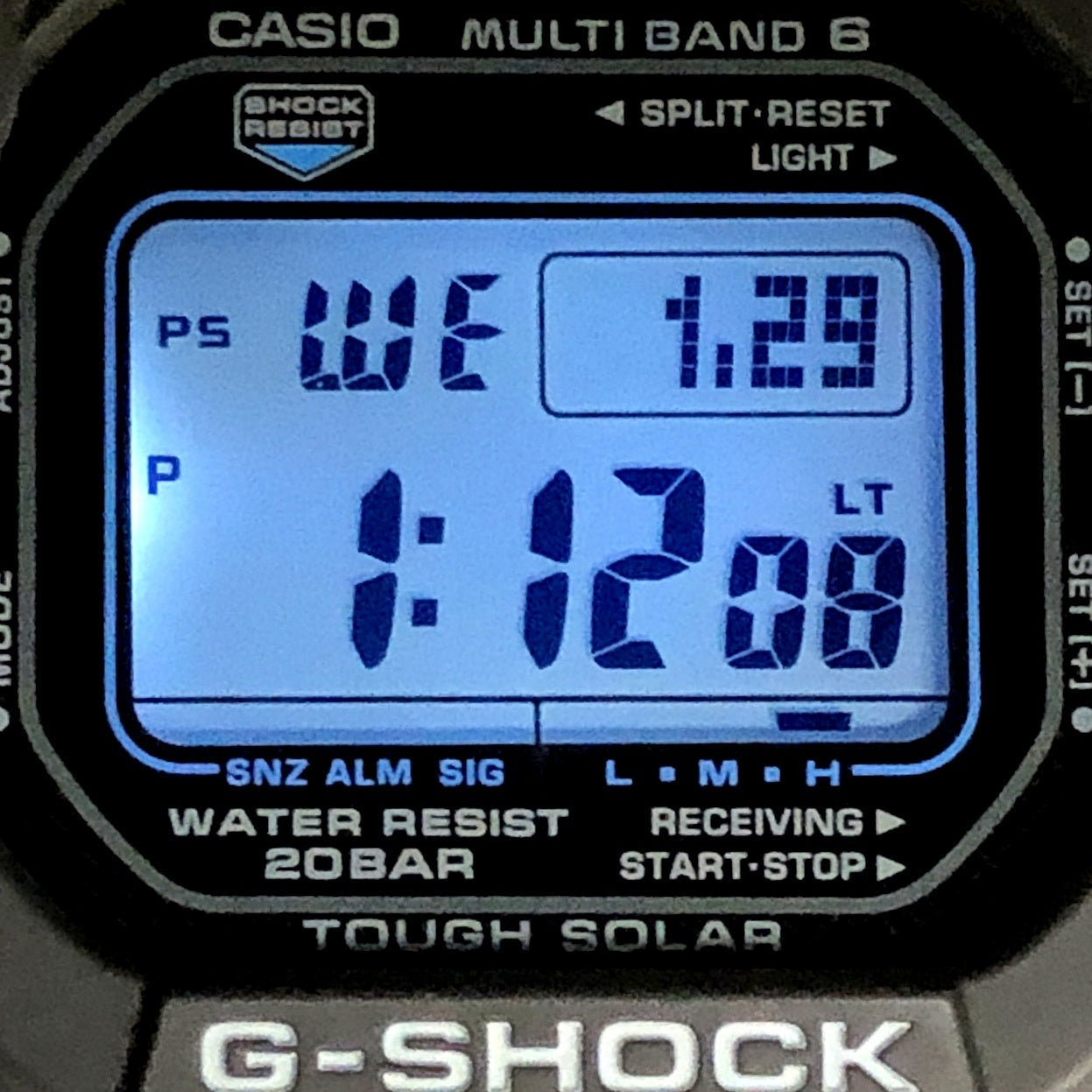 GW-M5610U-1C 電波ソーラー搭載 LEDバックライト
