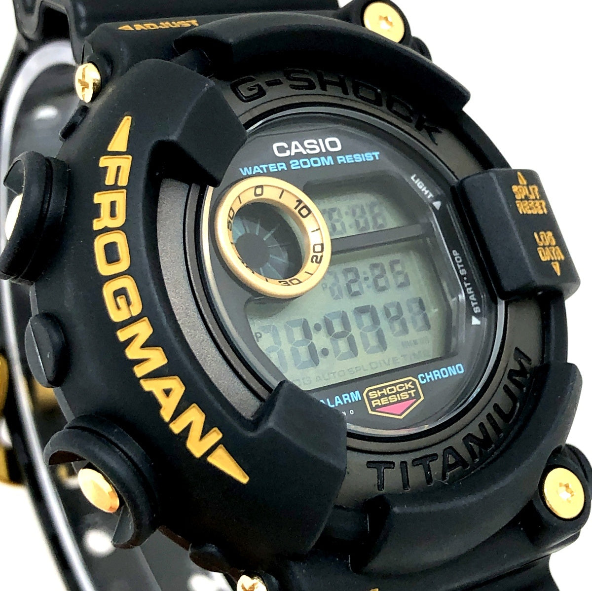 DW-8200BU-9AT フロッグマン99 黒金 潜水蛙EL