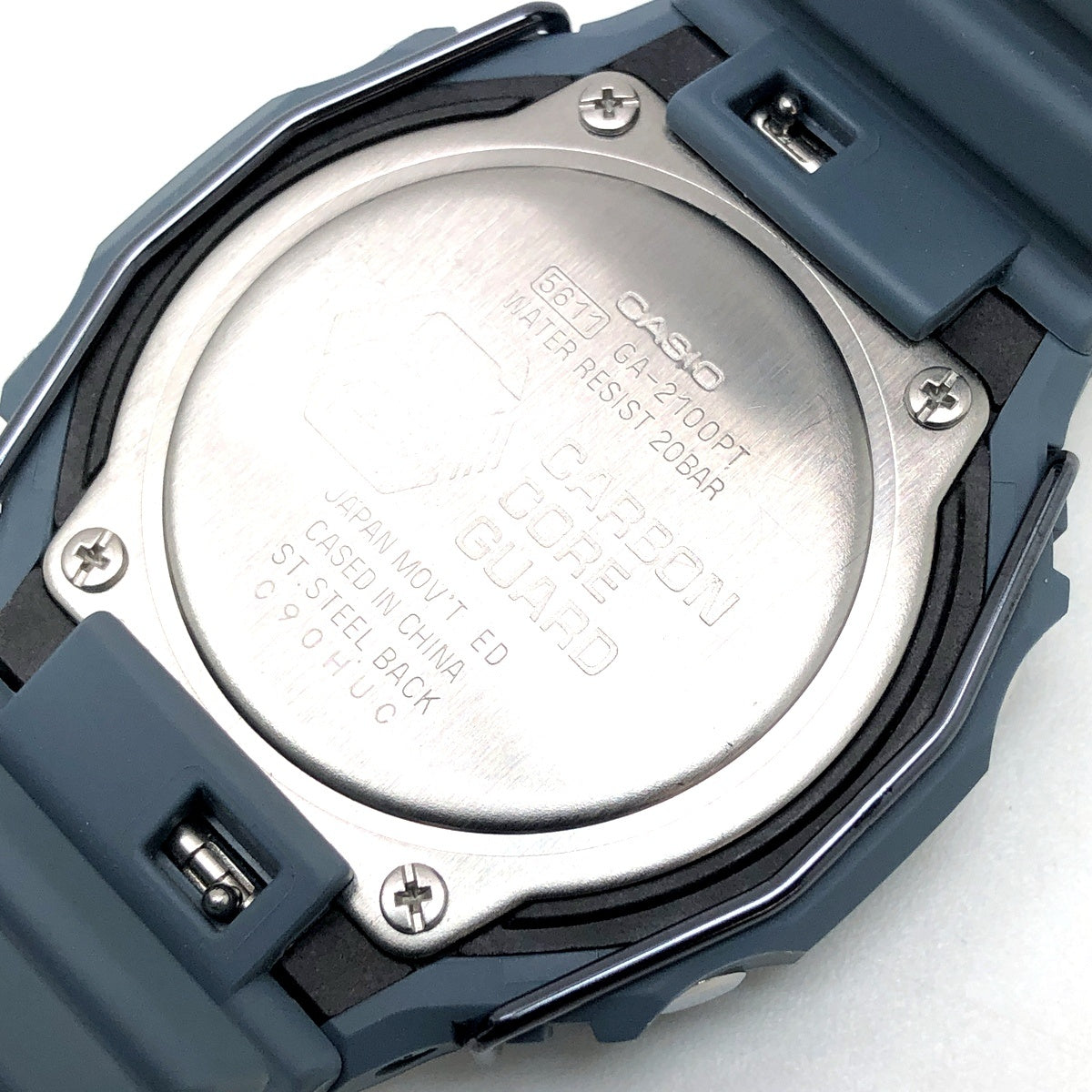 GA-2100PT-2A トーンオントーンシリーズ アイスグレー