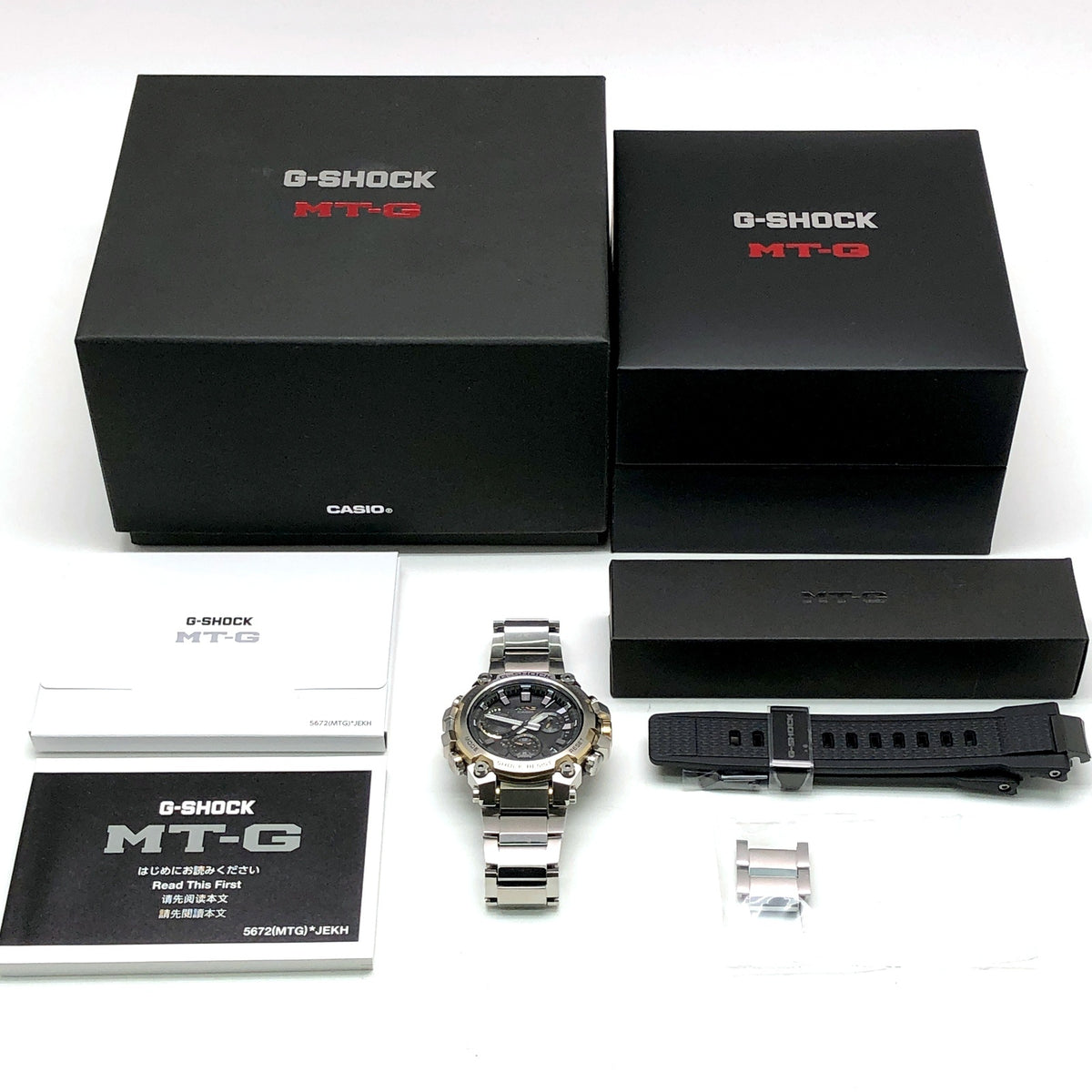 MTG-B3000D-1A9 MT-G 電波ソーラー Bluetooth搭載モデル