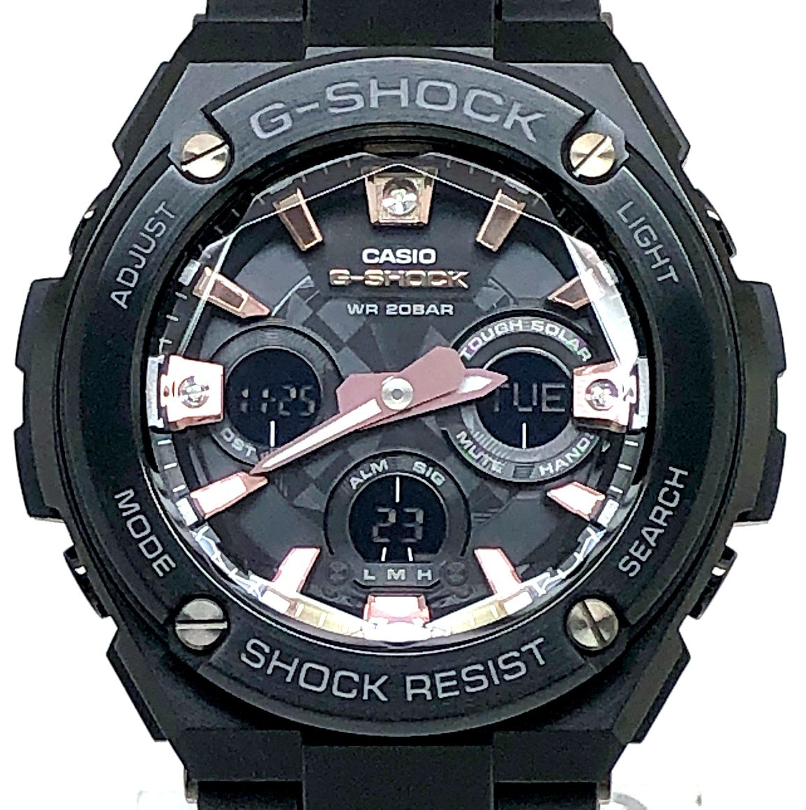 せ*0様 【限定モデル】G-SHOCK GST-S310BDD ジーショック ダ GST-S310BDD-1A Gスチール 天然ダイヤモンド インデックス – G-BRIDGES