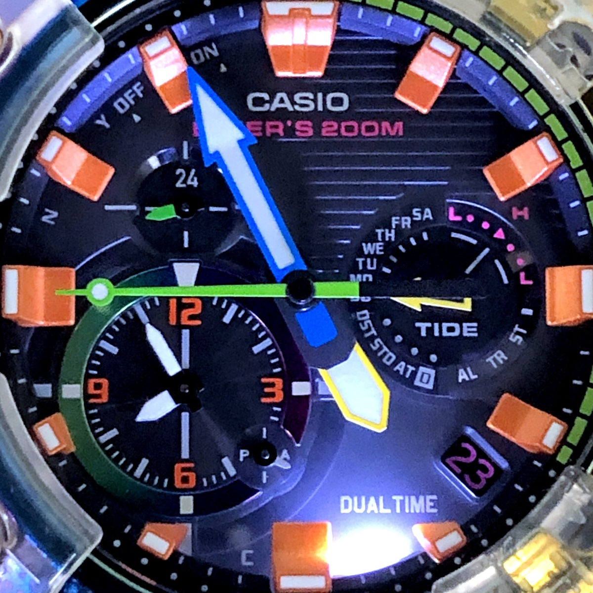 GWF-A1000BRT-1A フロッグマン ボルネオ・レインボー・トード