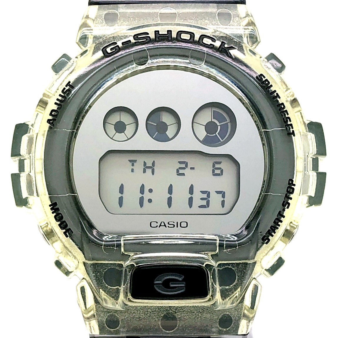 【美品】G-SHOCK  DW-6900SK  クリア スケルトン  説明書あり G-SHOCK Gショック ジーショック DW-6900 Clear Skeleton