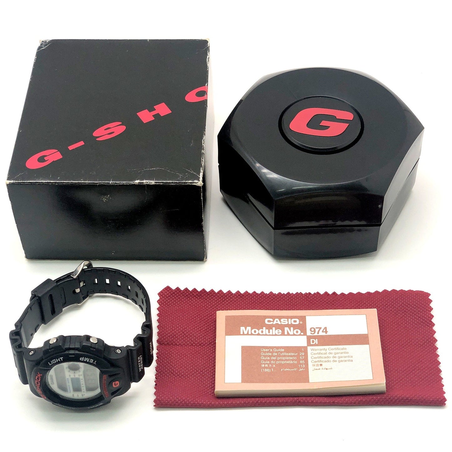DW-6100-7V 温度センサー搭載 海外モデル