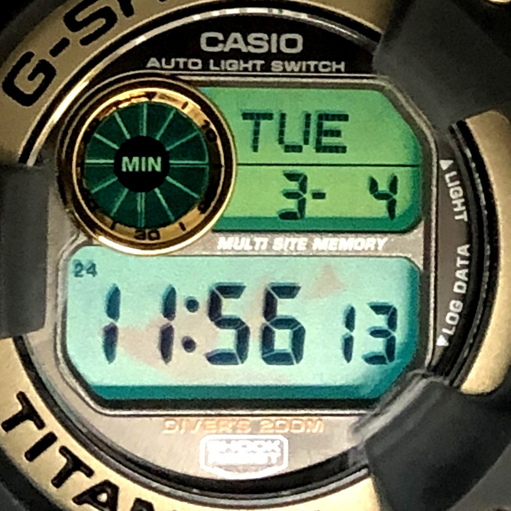 DW-9902GWC-8 フロッグマン WCCS ブラックスケルトン