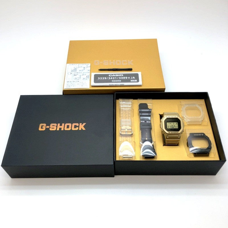 DWE-5600HG-1 ヒップホップ ゴールドチェーン