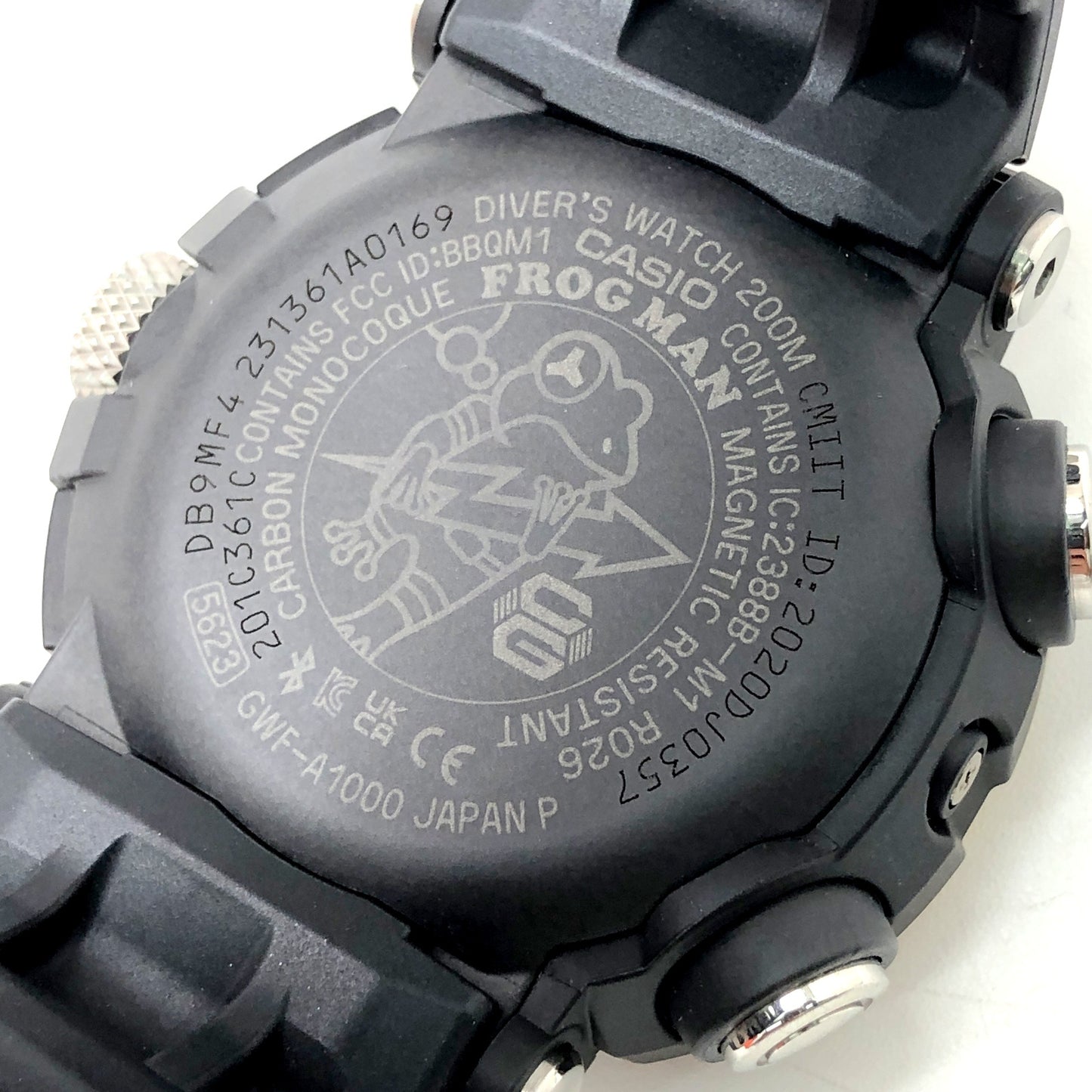 GWF-A1000-1A フロッグマン アナログモデル ブラック