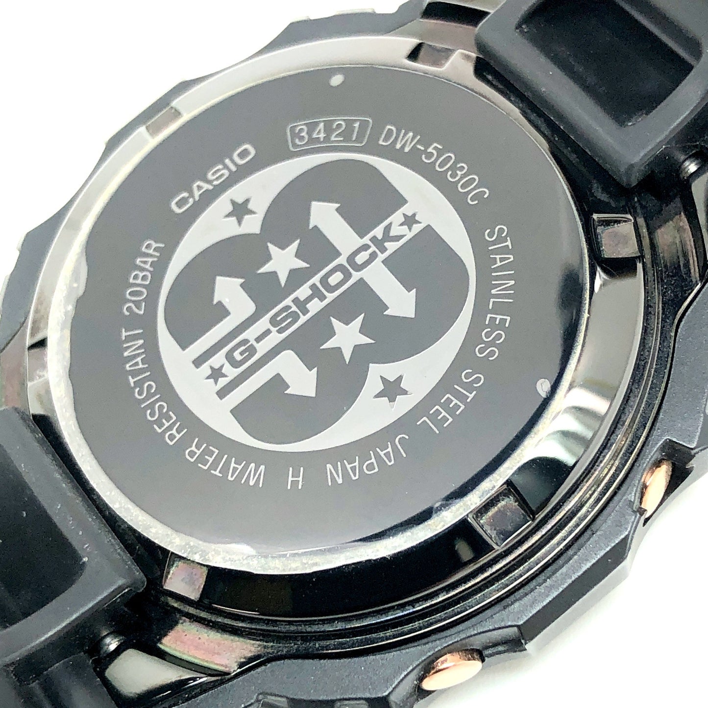 DW-5030C-1 Gショック誕生30周年記念 レジストブラック