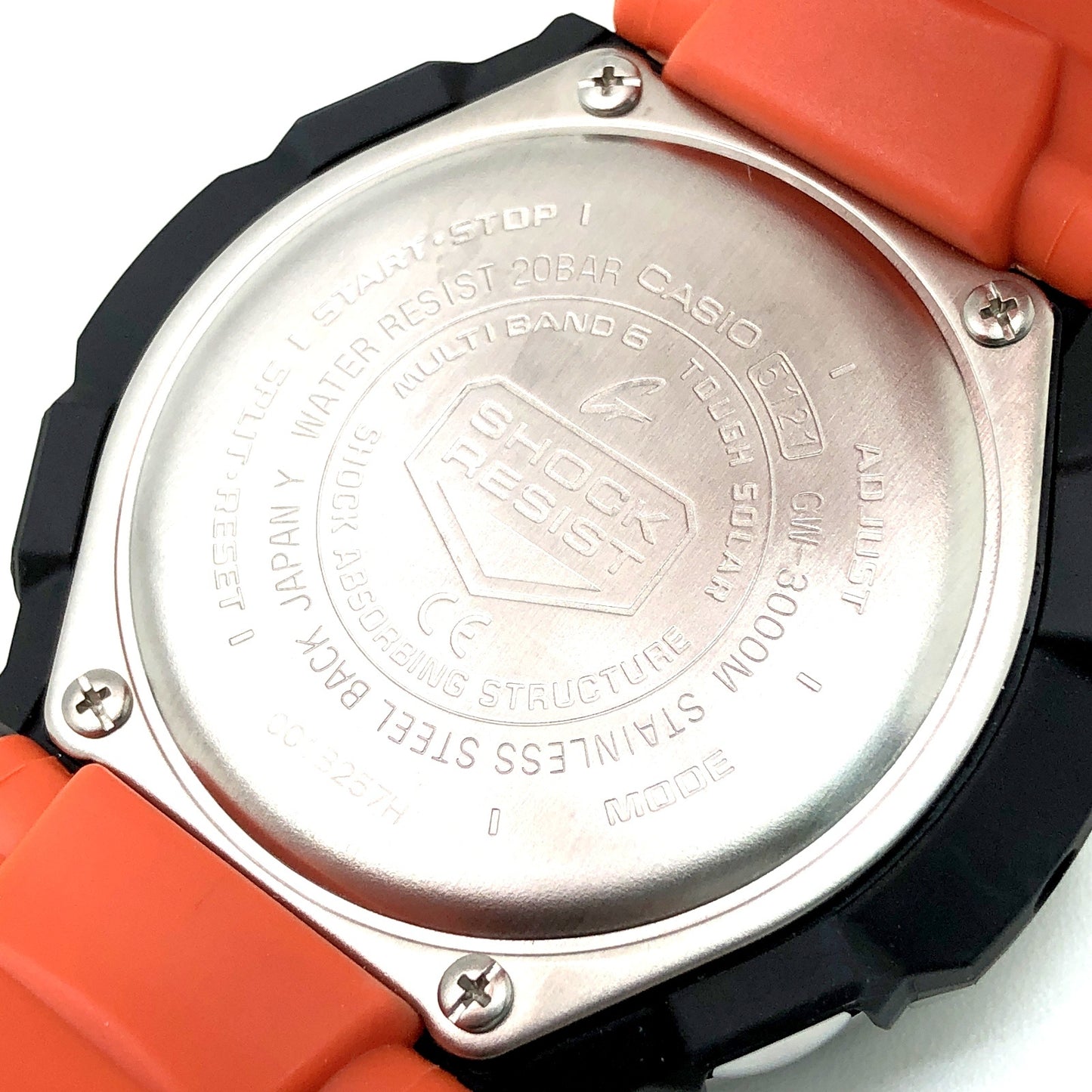 GW-3000M-4AER スカイコクピット ブラック×オレンジ