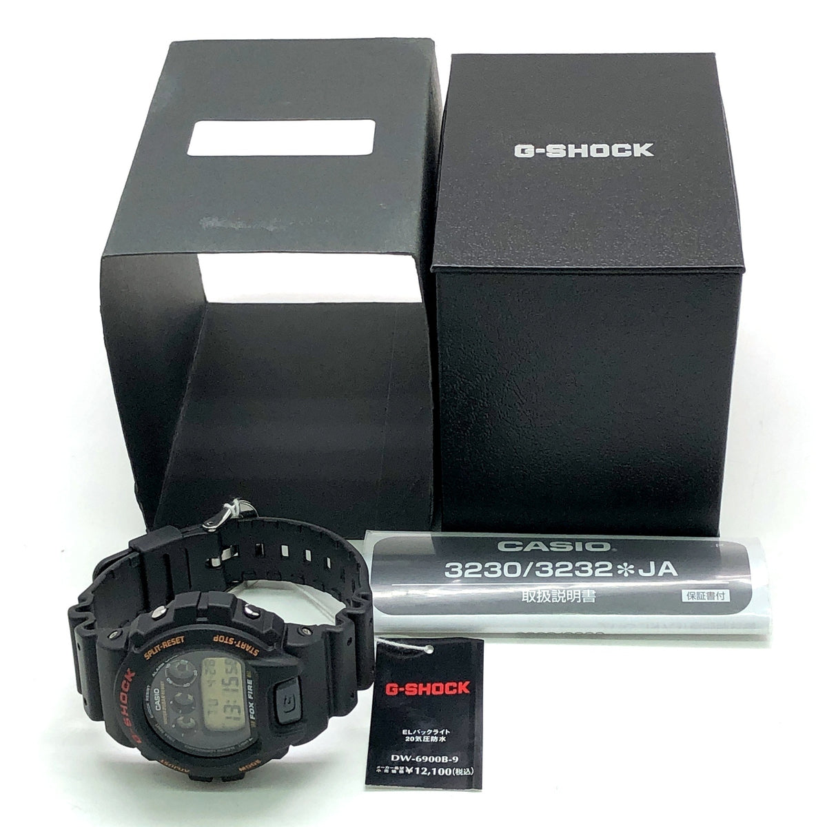 DW-6900B-9 国内版 FOXFIRE ゴールド液晶 ELバックライト