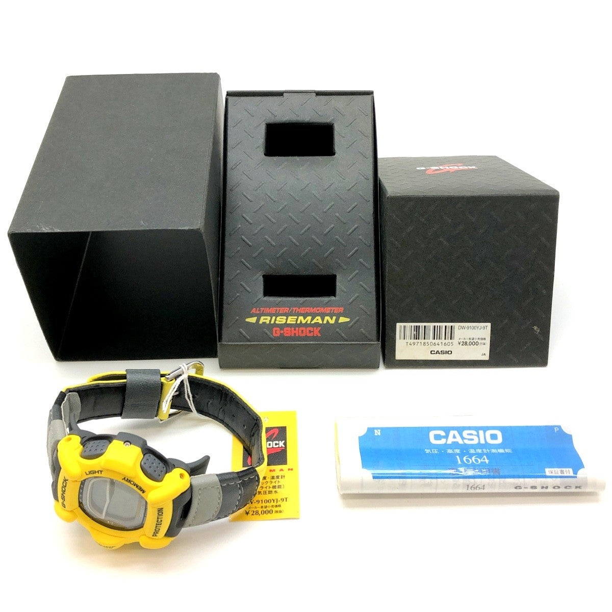 DW-9100YJ-9T ライズマン メンインイエロー