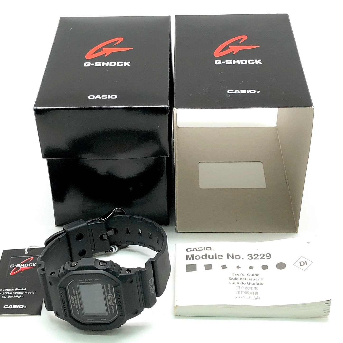 DW-5600MS-1 マットブラックレッドアイ