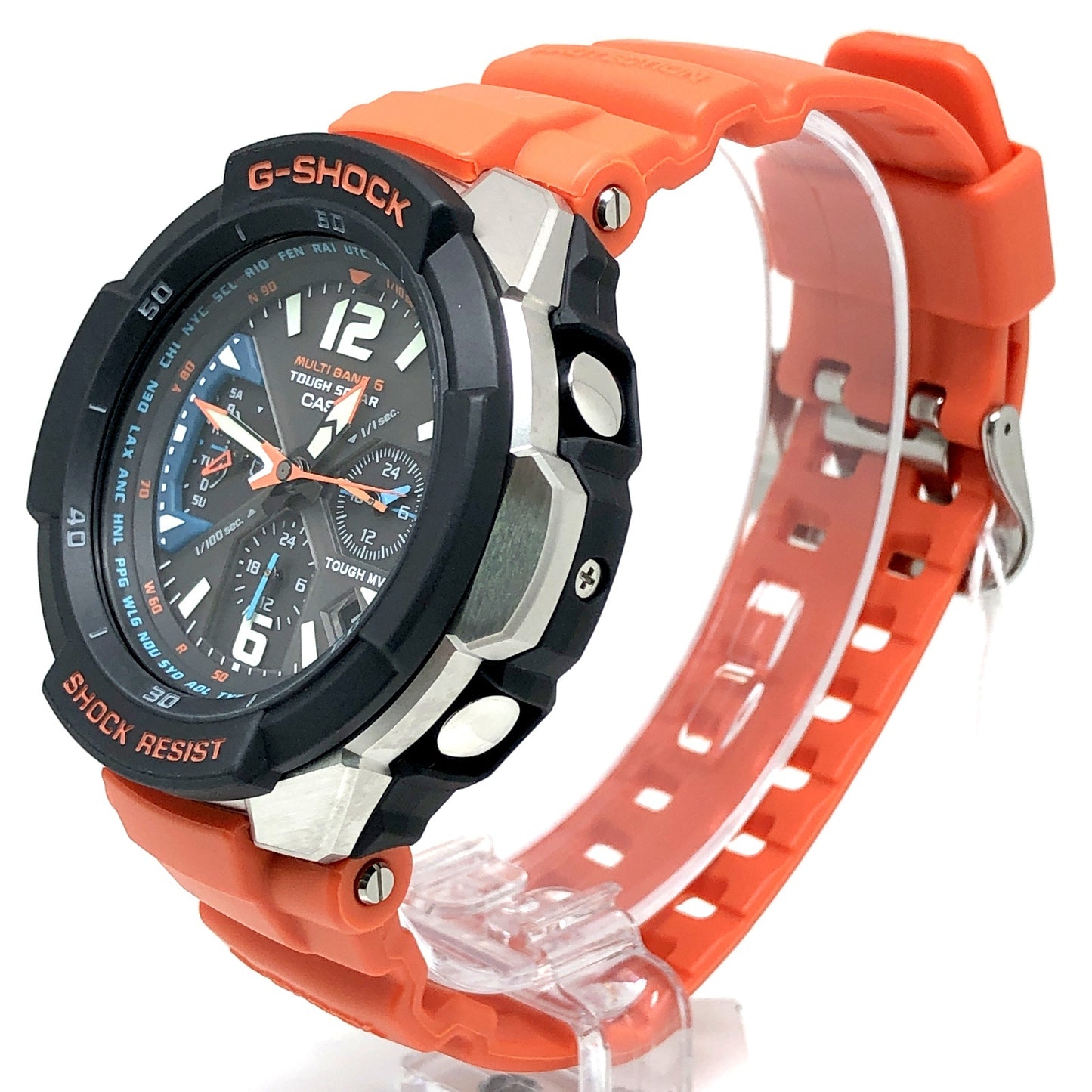 GW-3000M-4AER スカイコクピット ブラック×オレンジ