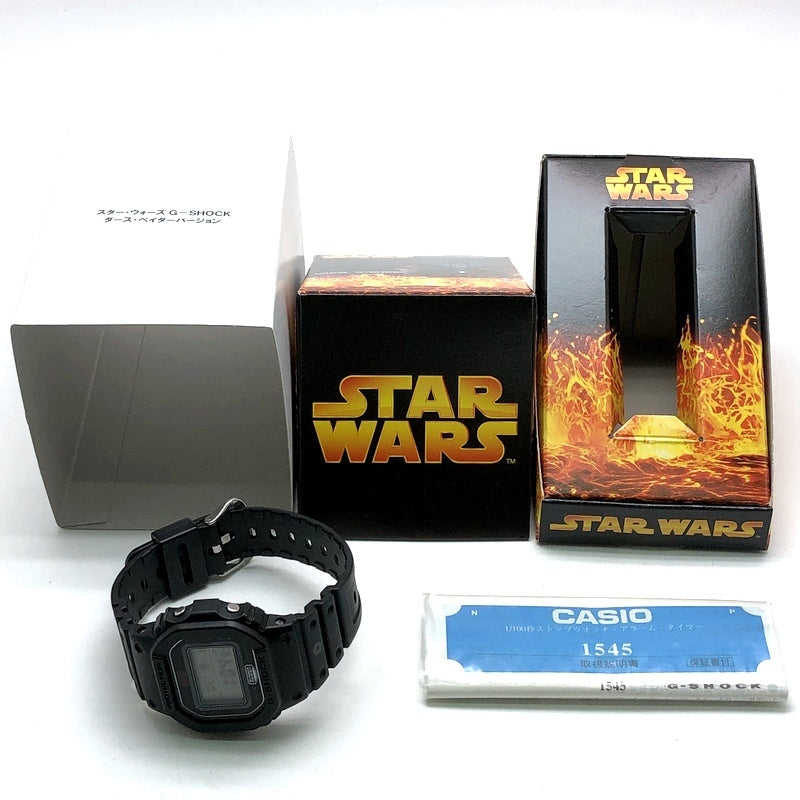 DW-5600VT スターウォーズ ダースベイダー コラボレーションモデル