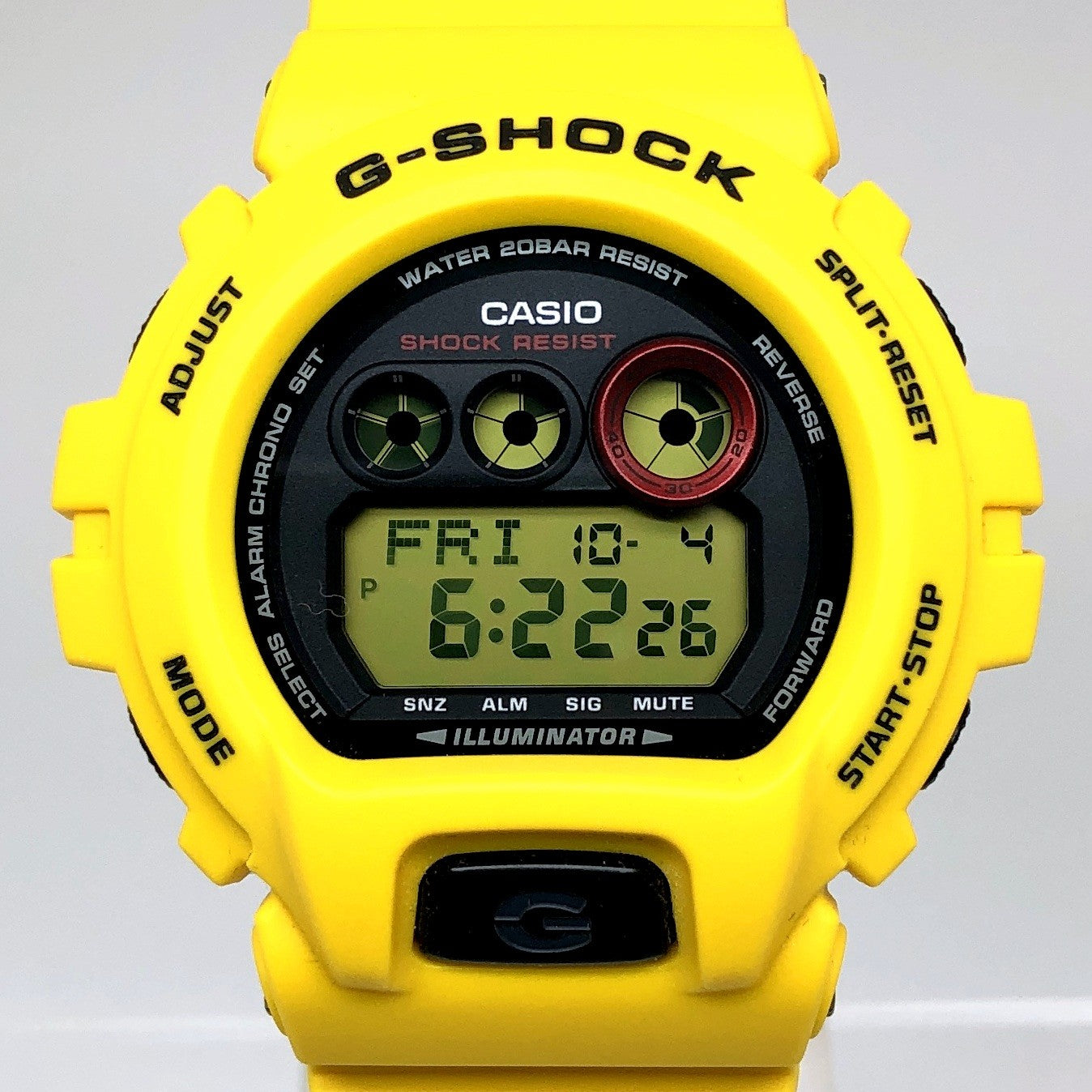GD-X6930E-9JR 30周年記念モデル ライトニングイエロー