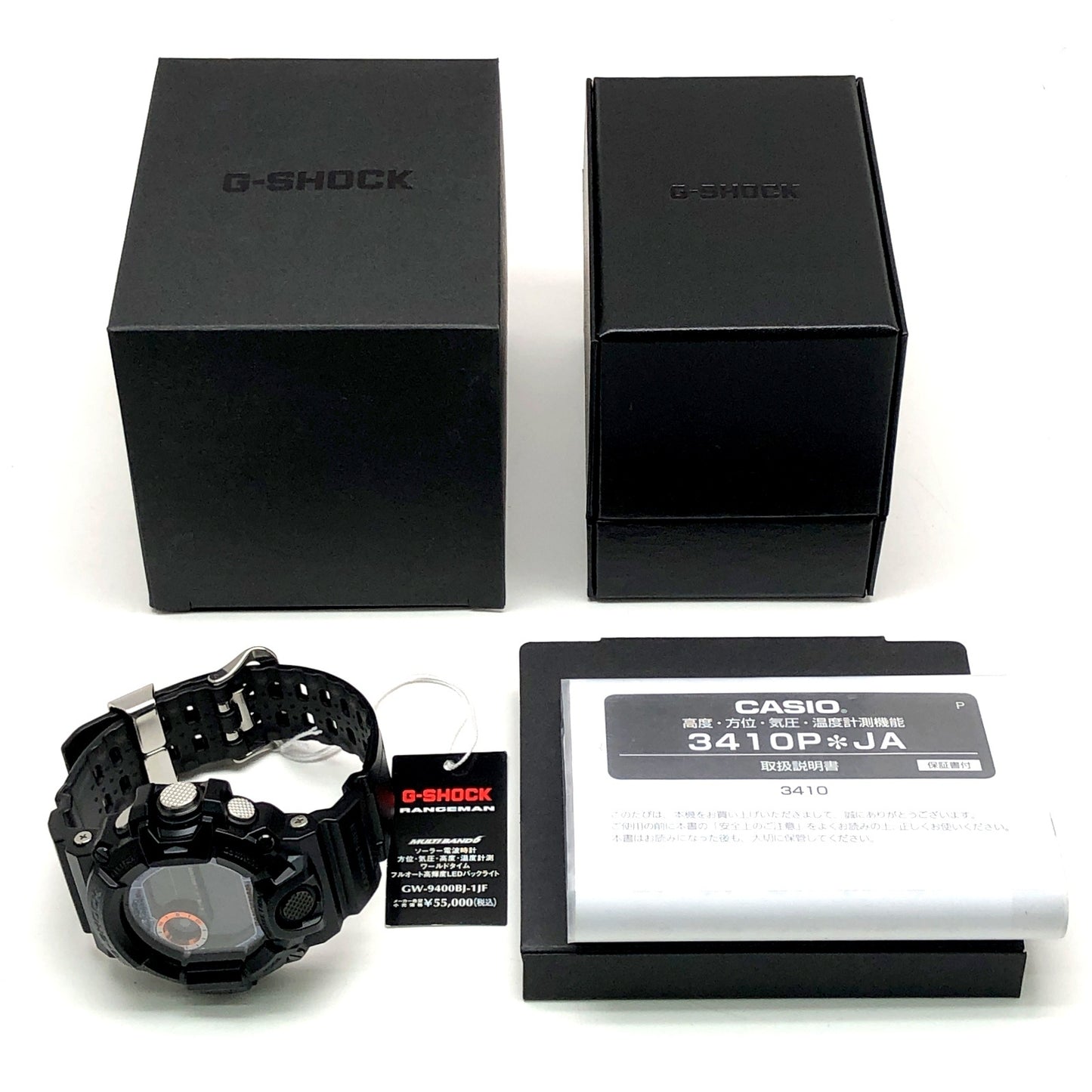 GW-9400BJ-1 レンジマン 電波ソーラー トリプルセンサー搭載