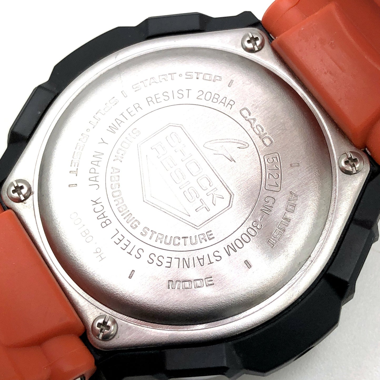 GW-3000M-4AER スカイコクピット ブラック×オレンジ
